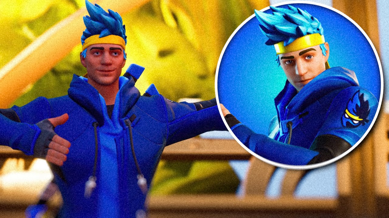 СКИН NINJA УЖЕ В ФОРТНАЙТ (w/ @HyperMasterGCDFRU )