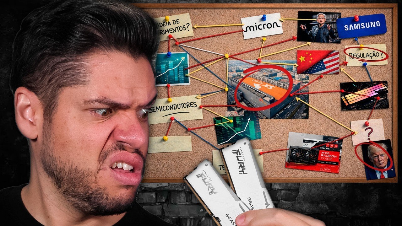 O REAL MOTIVO da ALTA nos PRE&Ccedil;OS de MEM&Oacute;RIA RAM