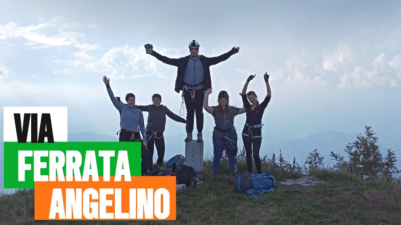 Via Ferrata Angelino - Monte Generoso - Lugano lake area