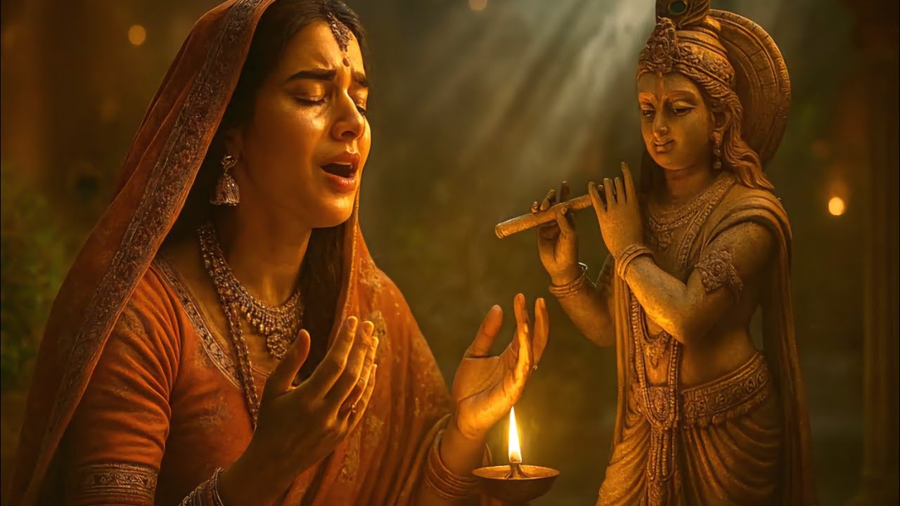 Krishna Flute Music, Soothing Flute Music for Meditation & Relaxation, Peaceful Krishna Flute Music