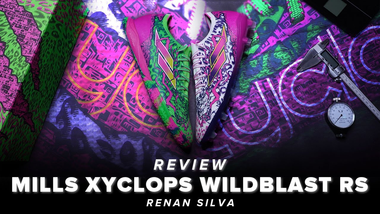Review Sepatu Bola & Futsal Mills Xyclops Wildblast RS | Kolaborasi Ke-2 MIlls X Renan Silva