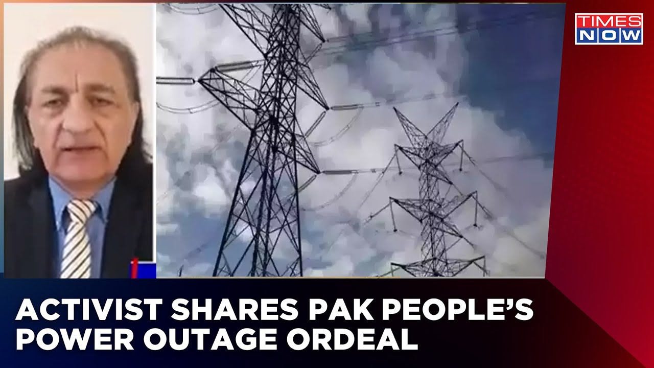 Power Outage Across Pakistan | Activist Amjab Ayub Mirza Shares How Much Pakistan Is Suffering