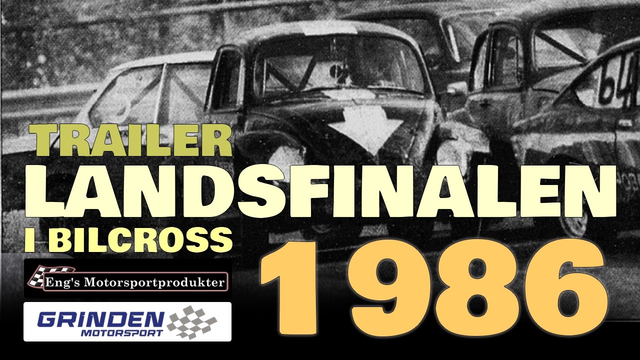 TRAILER: Landsfinalen i bilcross 1986 - BILCROSS.NO