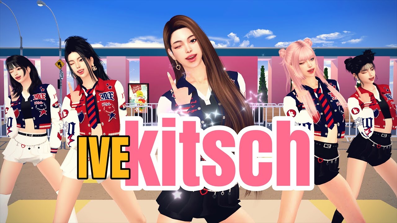 IVE - Kitsch [sims 4 dance animation]
