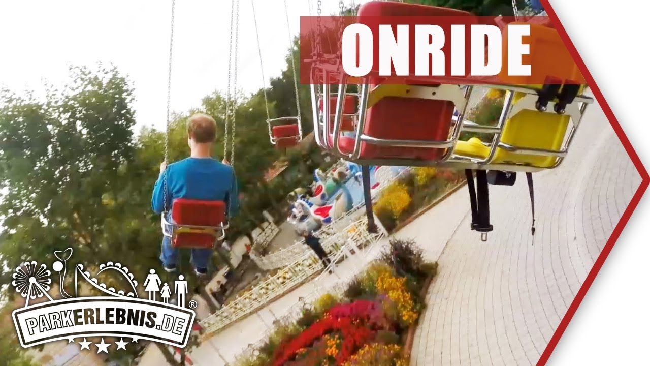 Bayern-Park Kettenkarussell Königsflug OnRide - Mitfahr-Video (POV)