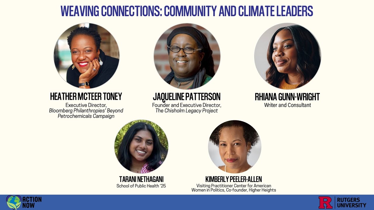 Weaving Connections: Community and Climate Leaders