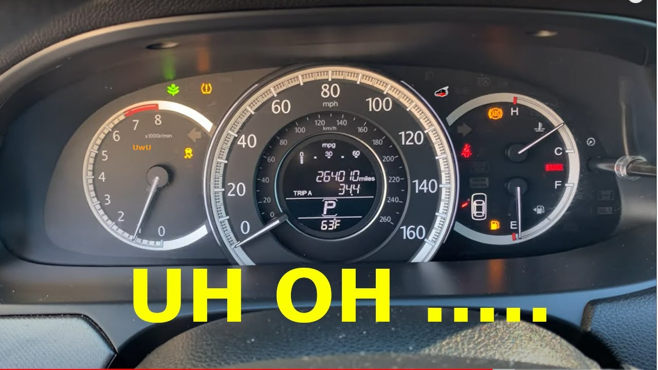 "Every Light in the dash is On "