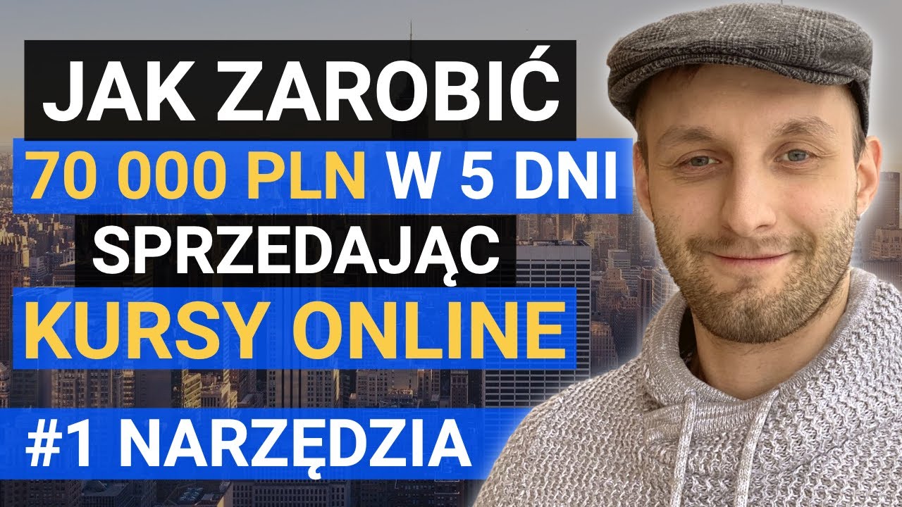 Jak Tworzyć i Sprzedawać Kursy Online #1 NARZĘDZIA