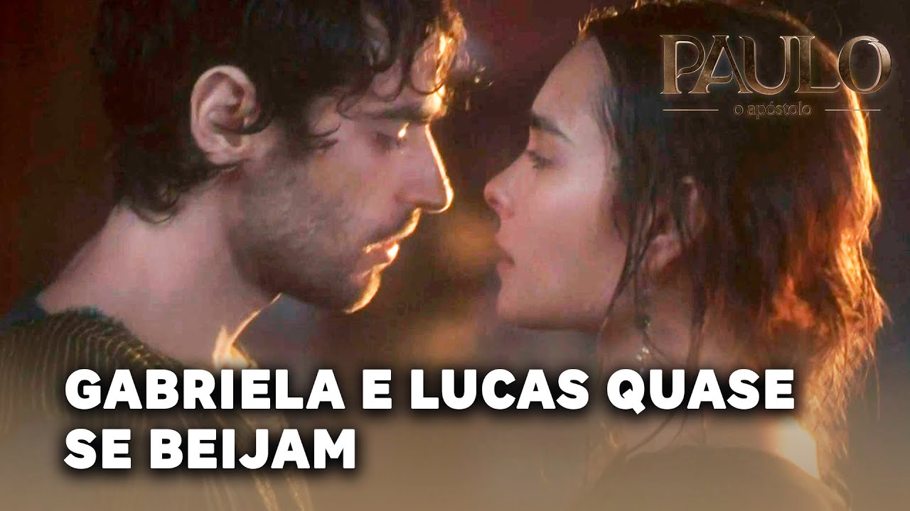 PAULO, O APÓSTOLO: Gabriela e Lucas quase se beijam