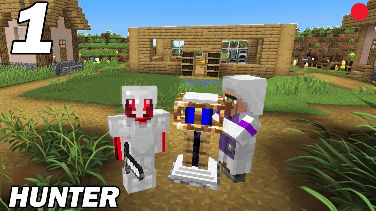 Nouvelle Aventure en chasseur de Vampires ! Minecraft Hunter 1