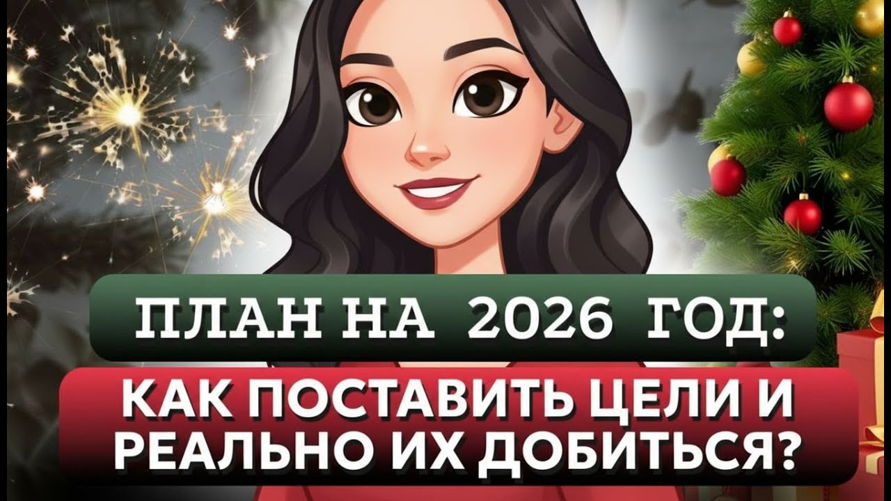 ПЛАН НА 2026:  КАК ПОСТАВИТЬ ЦЕЛИ И РЕАЛЬНО ИХ ДОБИТЬСЯ?