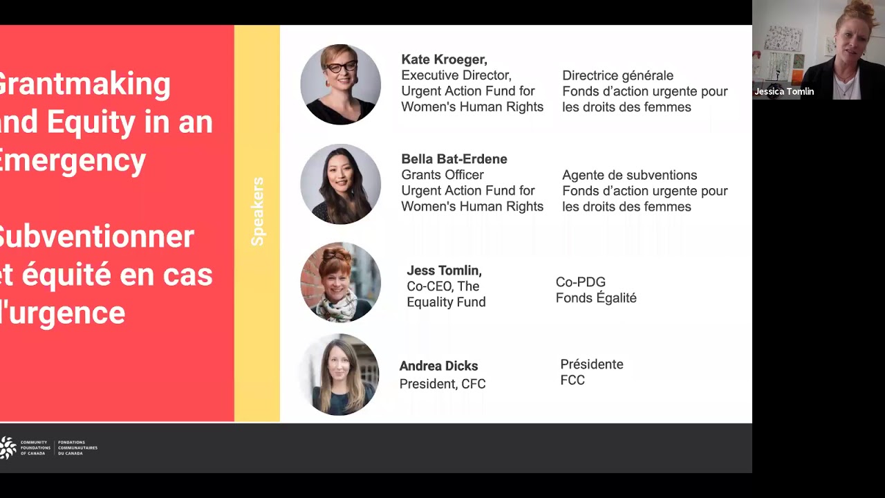 ECSF Equity Lightning Talks: Grantmaking and Equity in an Emergency