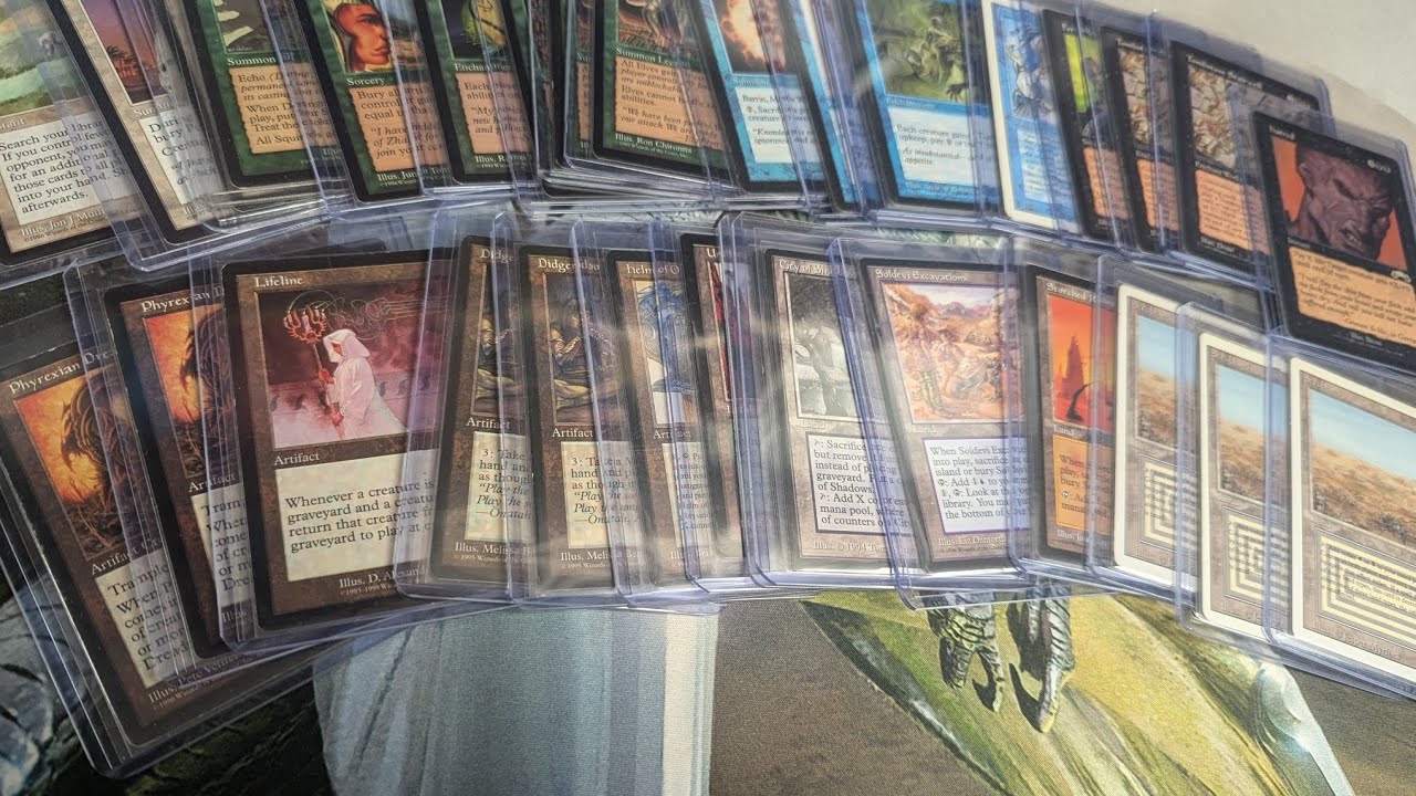 How a filthy casual amassed a Reserved List collection #magic #reservedlist #tcg