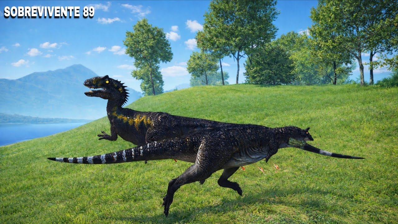 🌍 MATILHA DE CARNOTAURUS EM AÇÃO!🩸 Caçada Brutal e Trabalho em Equipe no The Cursed Isle #dinosaur 