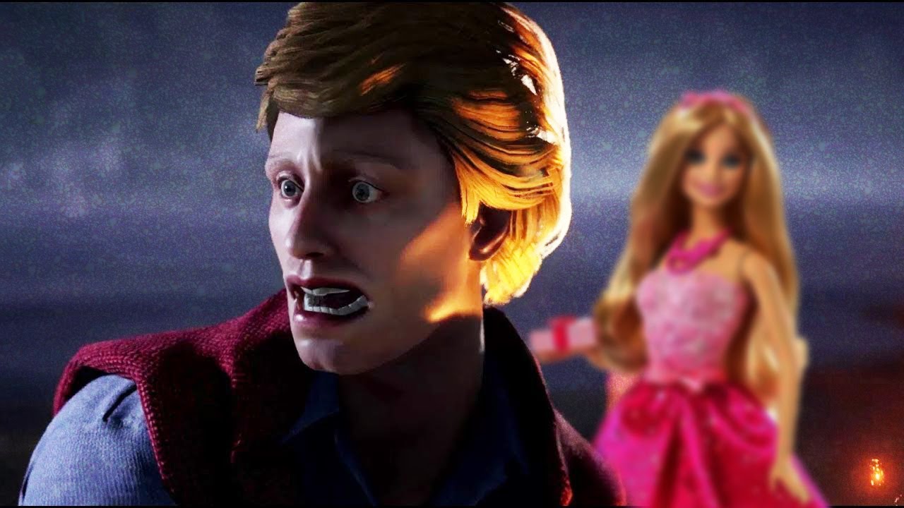 KEN VEUT PROTEGER BARBIE MAIS IL A TROP PEUR