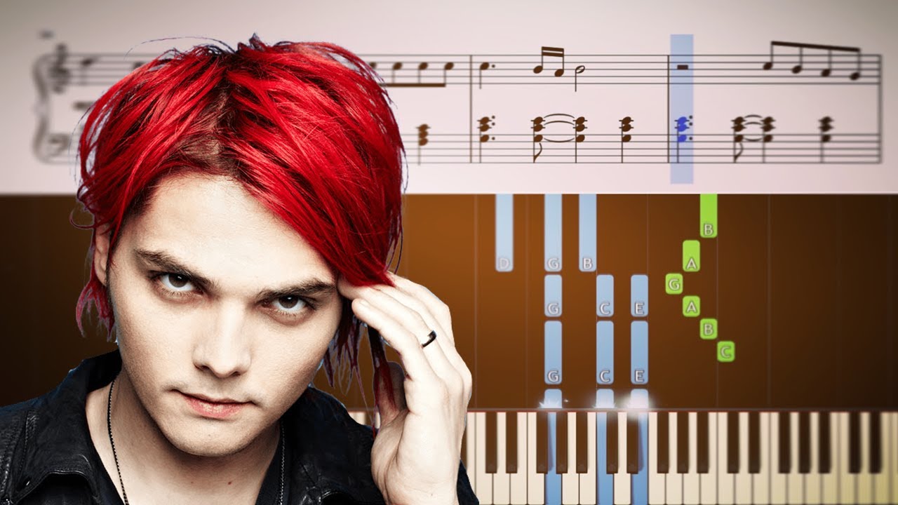 My Chemical Romance - The World Is Ugly - Piano Tutorial