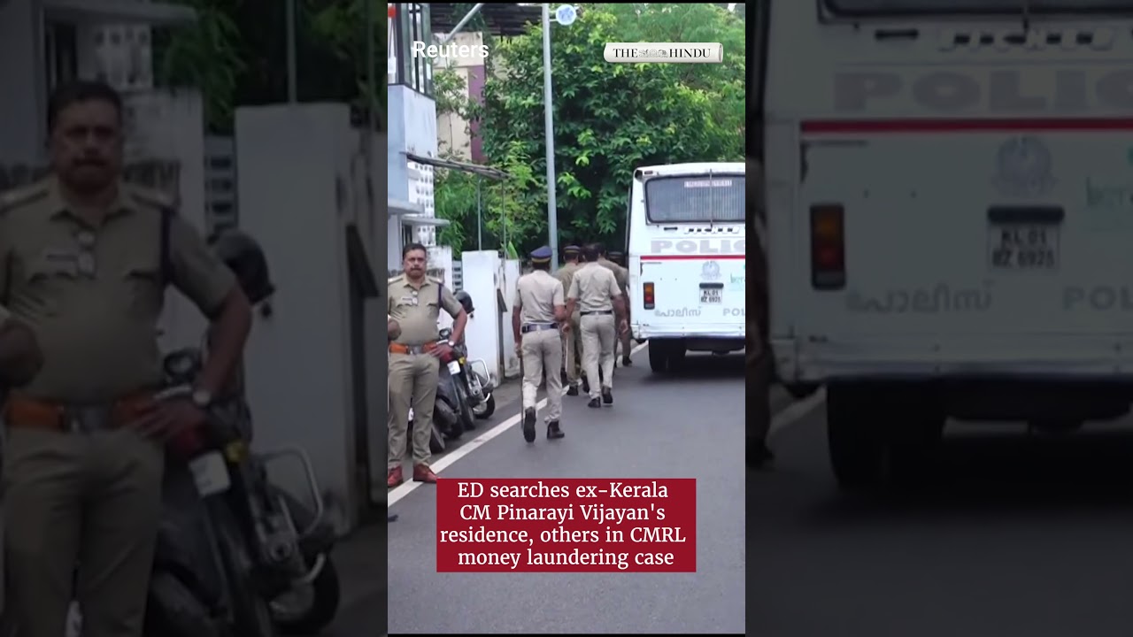 ED searches ex-Kerala CM Pinarayi Vijayan in CMRL case
