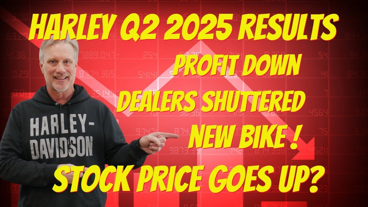 Harley Q2 2025 Results Profit Down, Dealers Close New Bike and More! | 2026 Harley