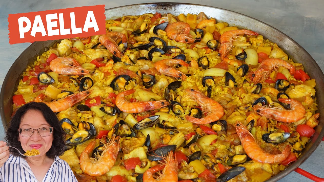 Как приготовить паэлью с курицей и морепродуктами с максимальным вкусом