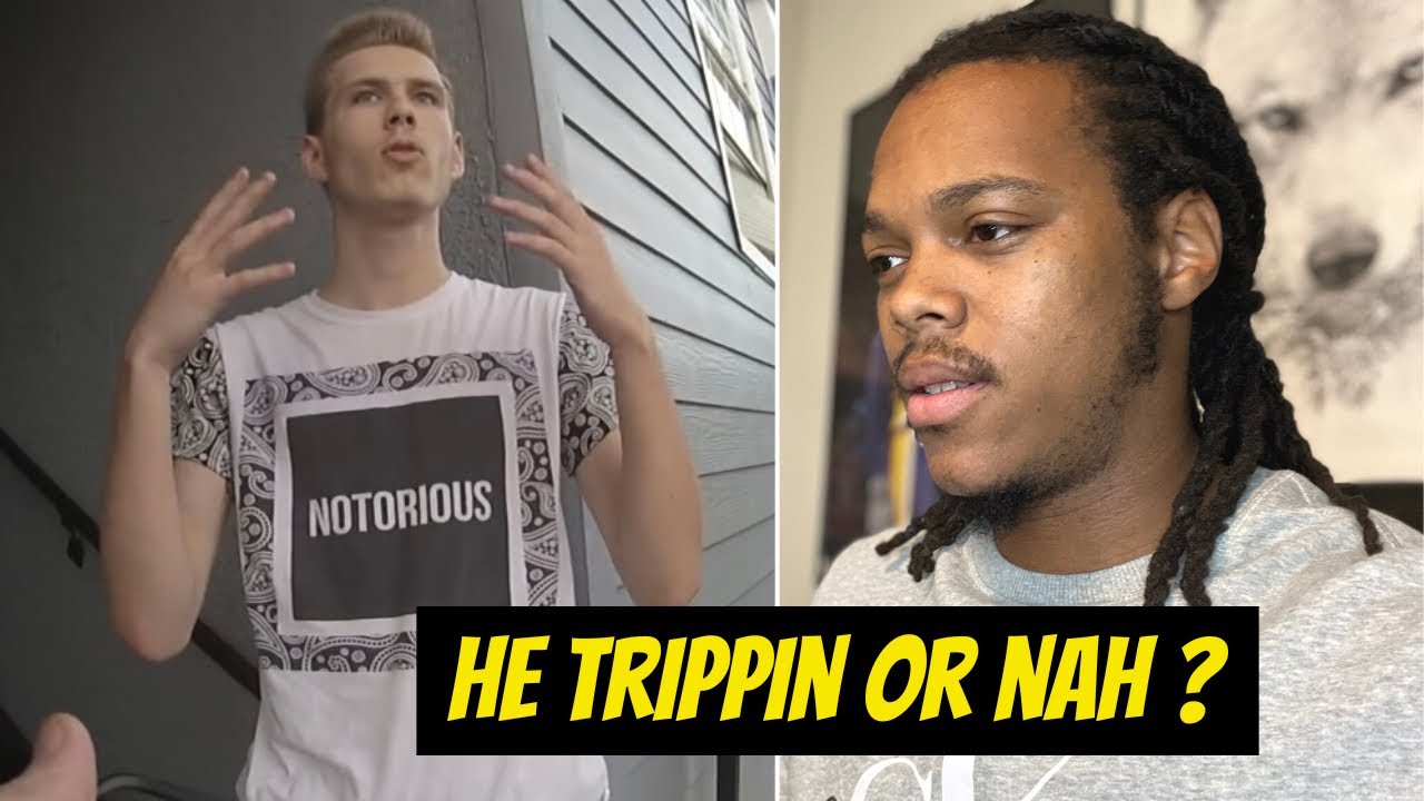 Guy Caught Smoking Weed Almost Has Panick Attack (REACTION)