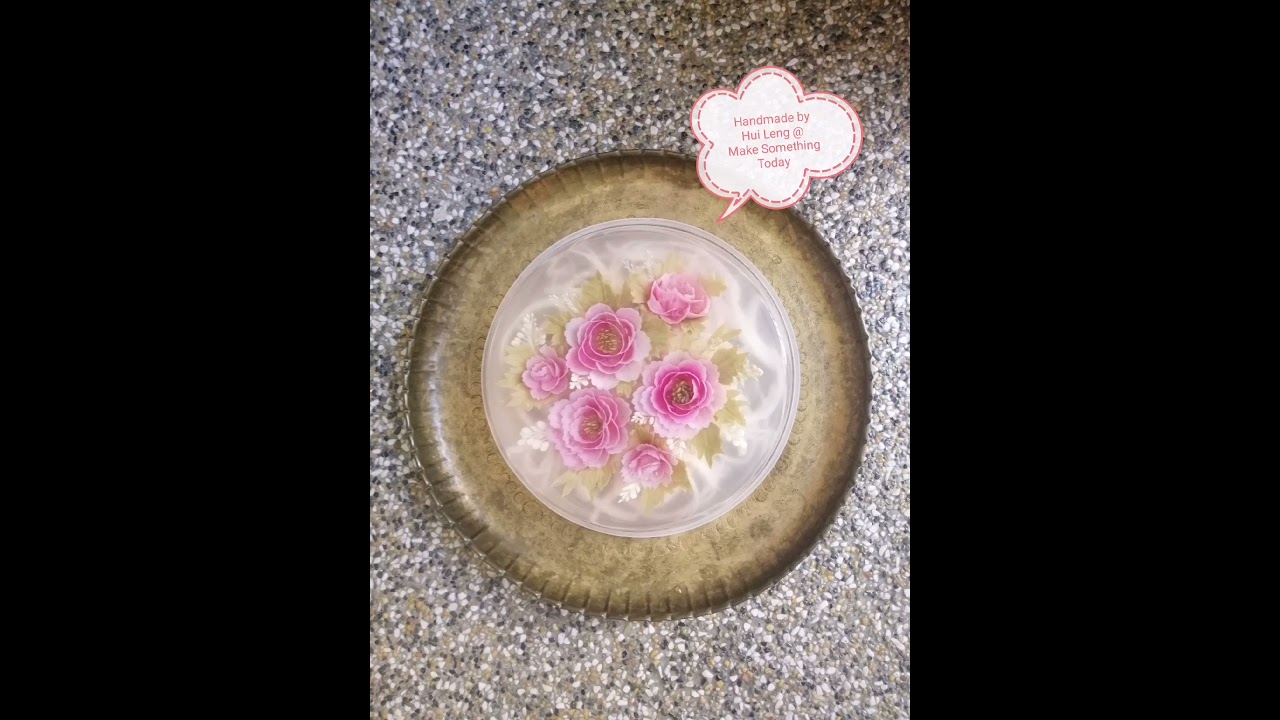 3D Jelly Flowers Galore. 3D果冻花 - 繁华篇. Kwiat 3D W Galaretce. 3D желейні тортики!