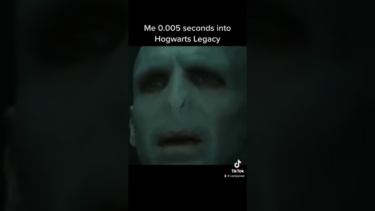 Av- Ava- Avada- Avada Kedavra! - Funny Hogwarts Legacy Game Meme