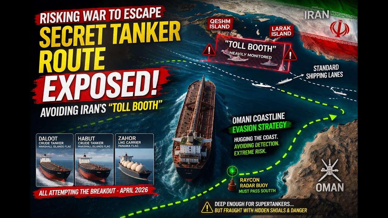 Supertankers Risk Everything: The Secret &lsquo;Omani Escape Route&rsquo; Avoiding Iran&rsquo;s Strait Toll