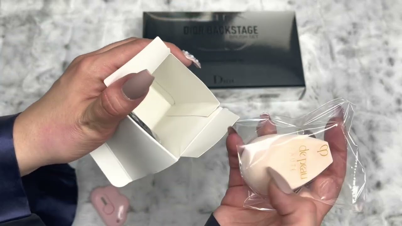 DIOR Beauty HAUL. UNBOXING. ASMR. No Talking.