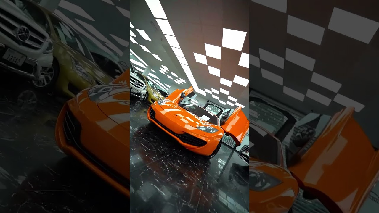 Mcalren Color Change Black To Orange l Eliteshine l Mclaren  #mclaren  #trending @mclarenracing #cars