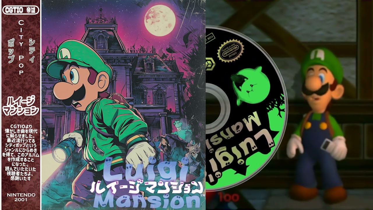 City Pop Meets Luigi's Mansion