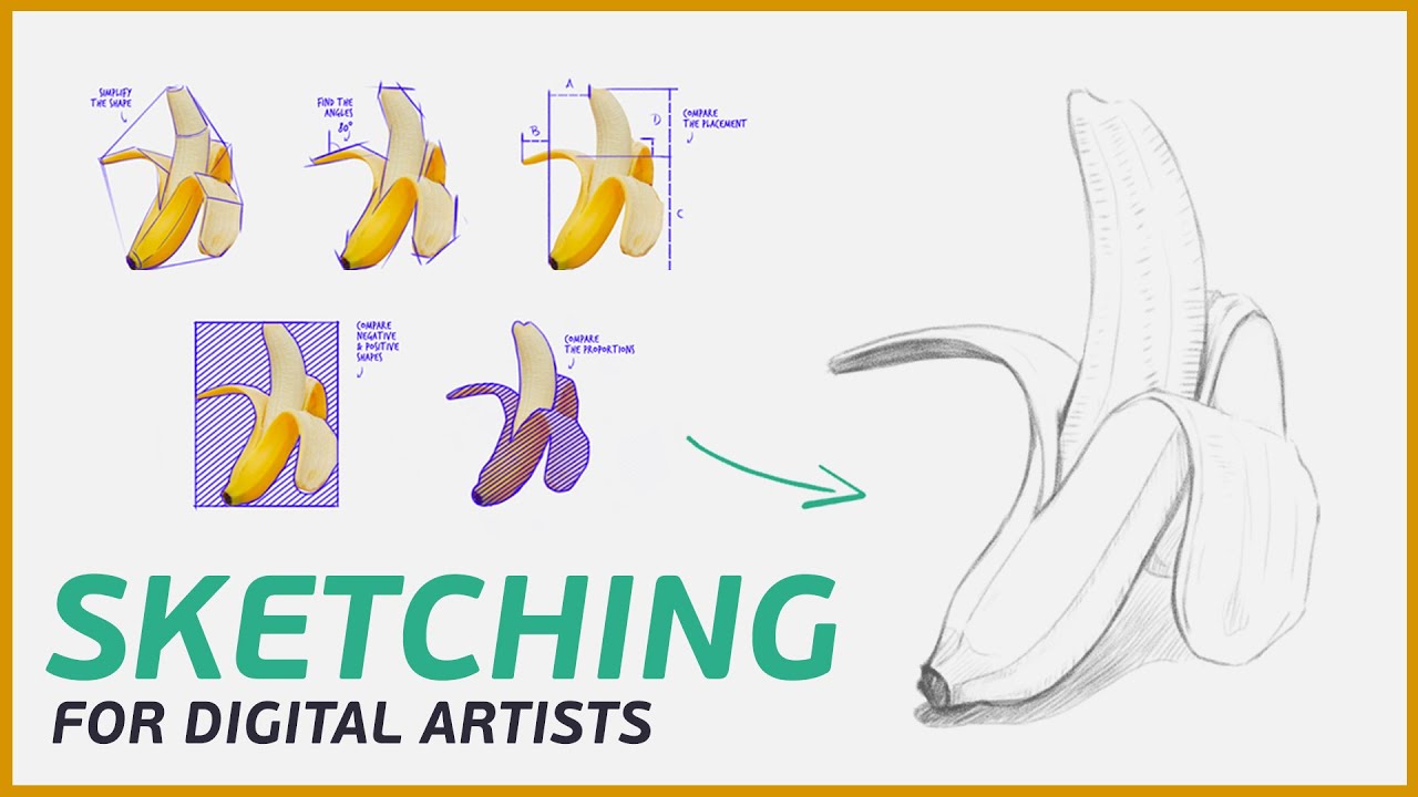 SKETCHING For Beginners: 5 TIPS for Drawing Like a Pro (with Examples!)