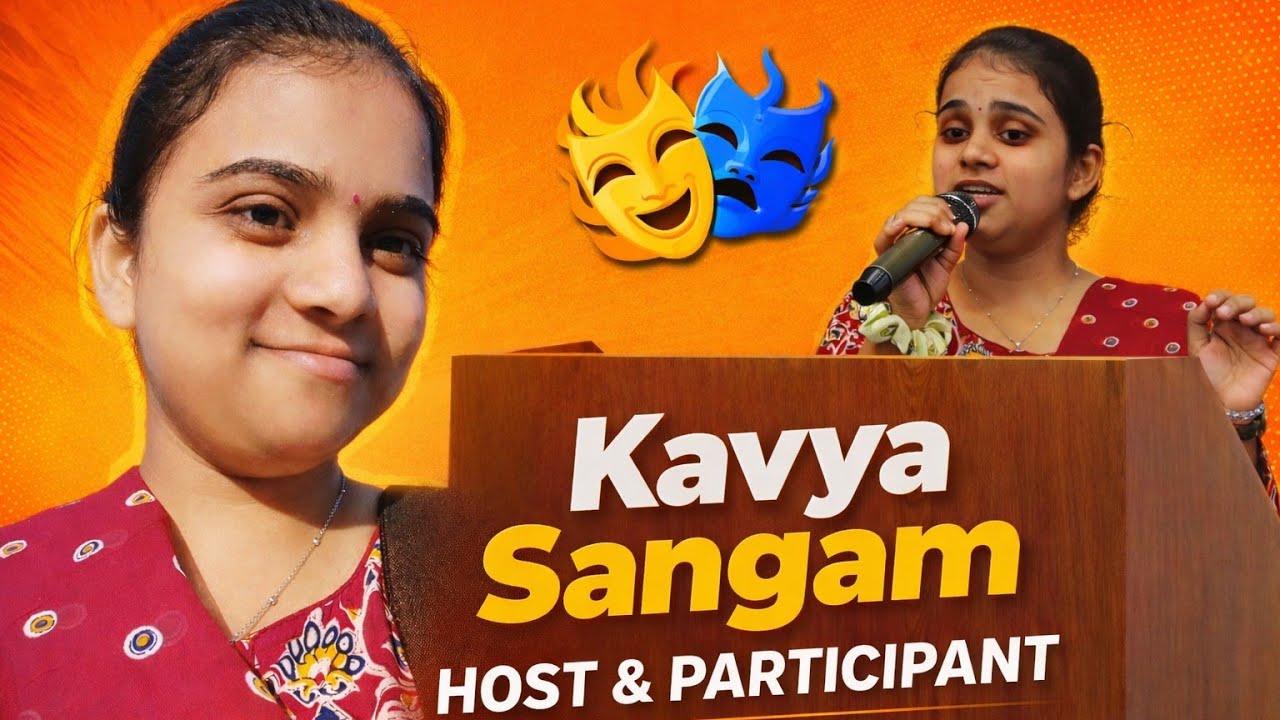 A Day I’ll Never Forget | Kavya Sangam College Vlog🎤💫