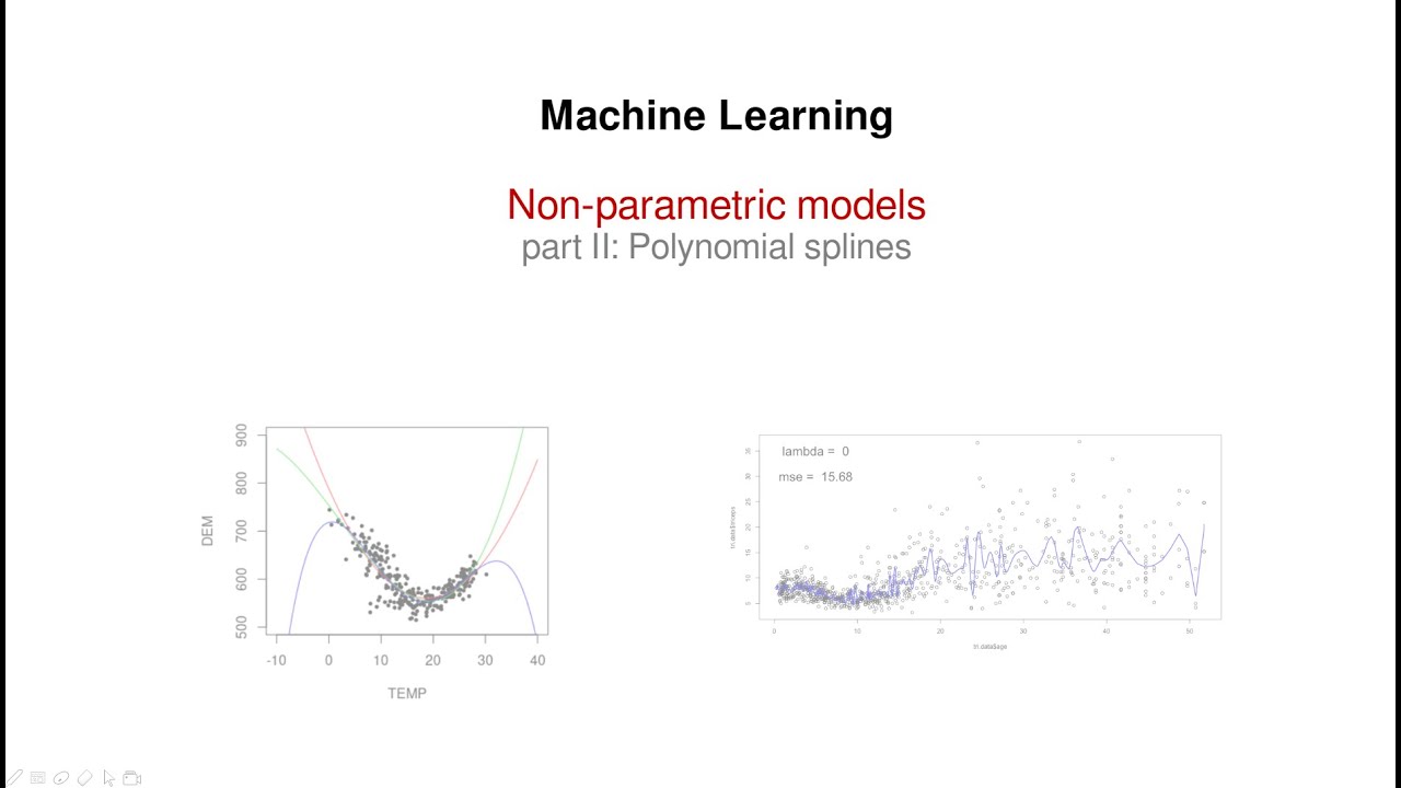 Non-parametric models part II: Polynomial splines