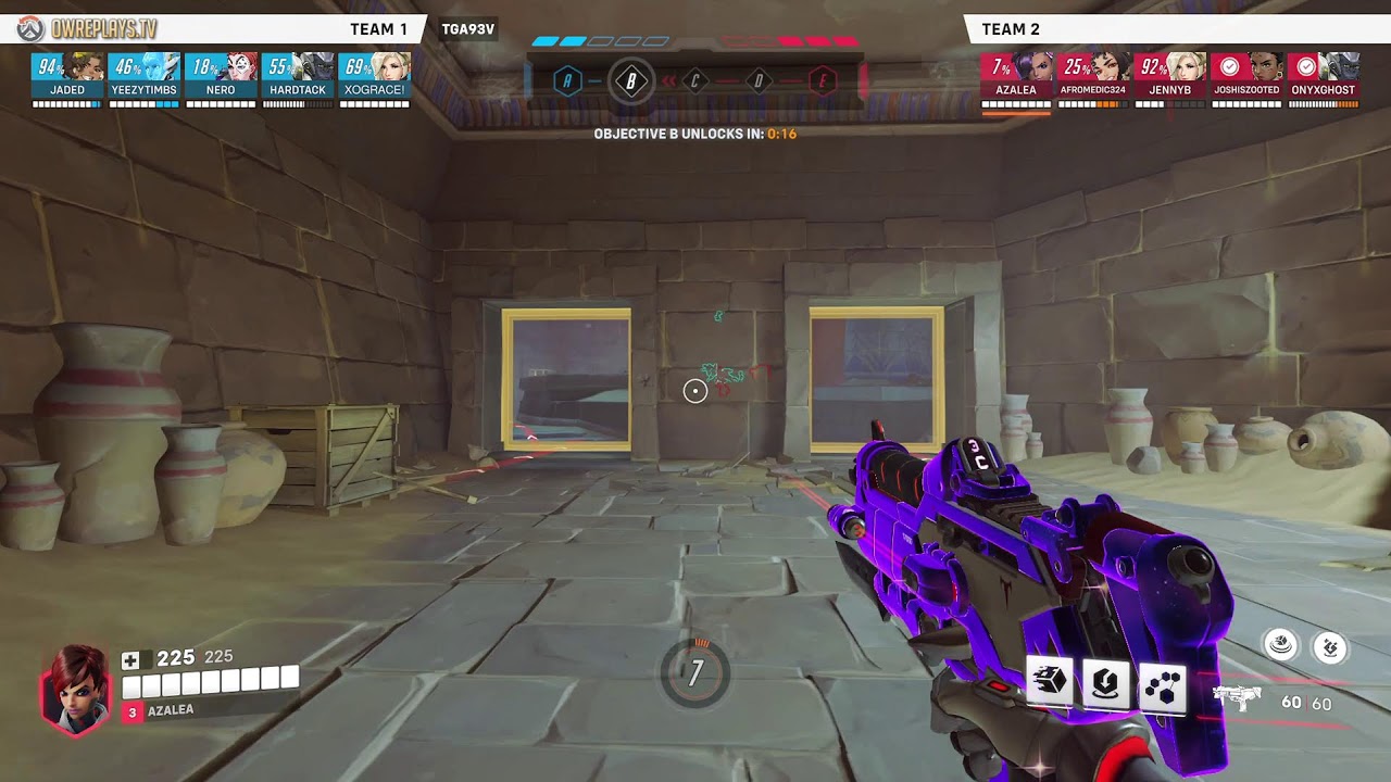 close calls on mercy by AZALEA — Overwatch 2 Replay TGA93V
