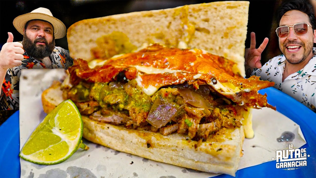 TORTA DE ASADO del Mercado, SORBETES y CHELAS en CANTINA de MÉRIDA FT @El Socotroco