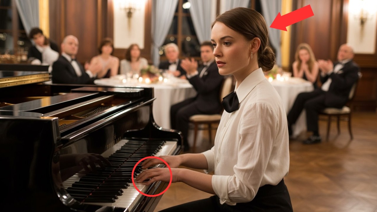 Waitress Performs Piano in Front of Exclusive Crowd—Their Reaction Was Unbelievable...