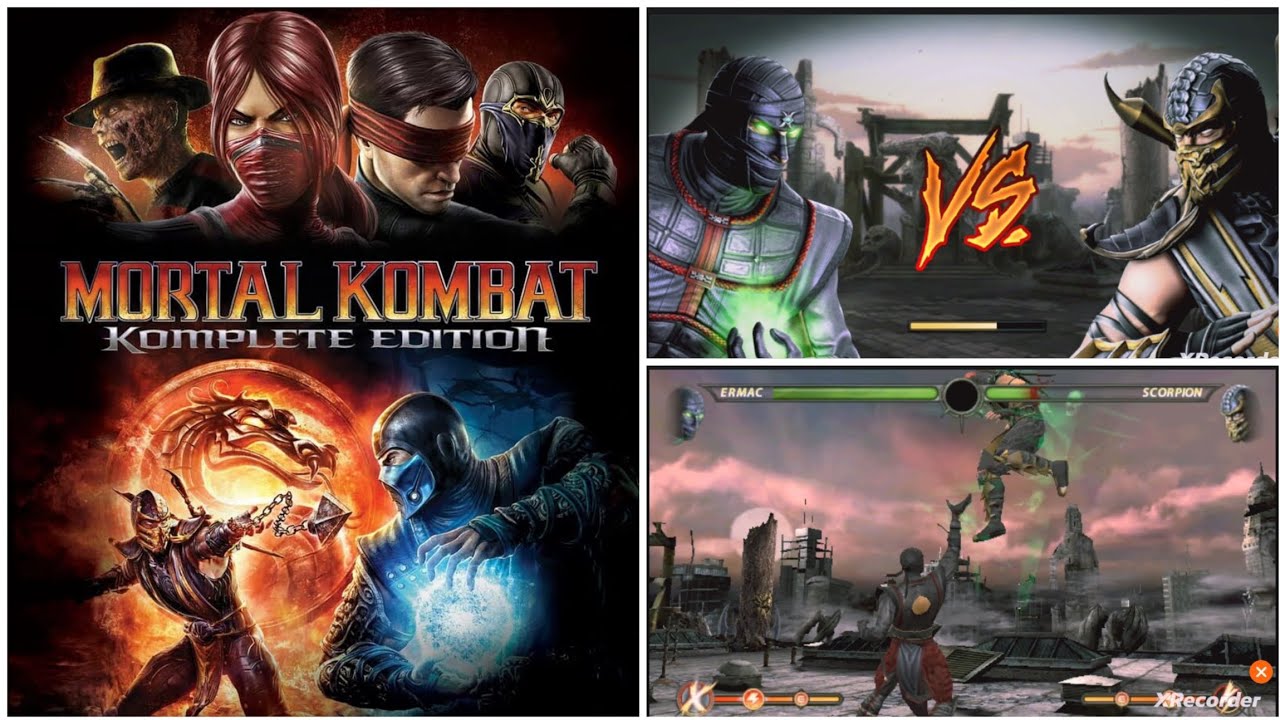 | ERMAC | VS | SCORPION | FATALITY GAMEPLAY  | MORTAL KOMBAT | PS VITA | VITA3K  | 