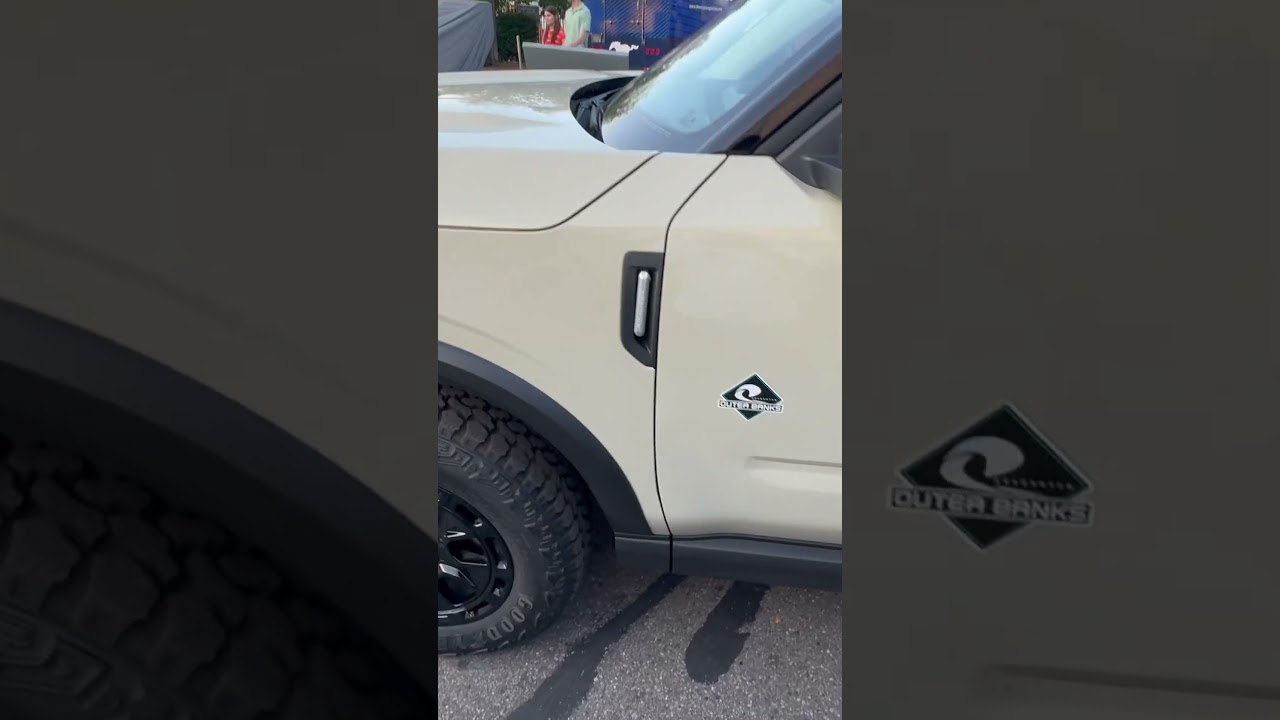 2026 Bronco Sport Outer Banks Sasquatch package 