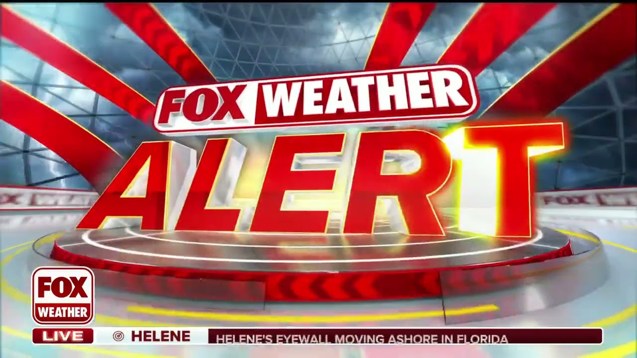 Mike Seidel FOX Weather Eye Wall/Eye Hurricane Helene Perry, FL 9-26-2024