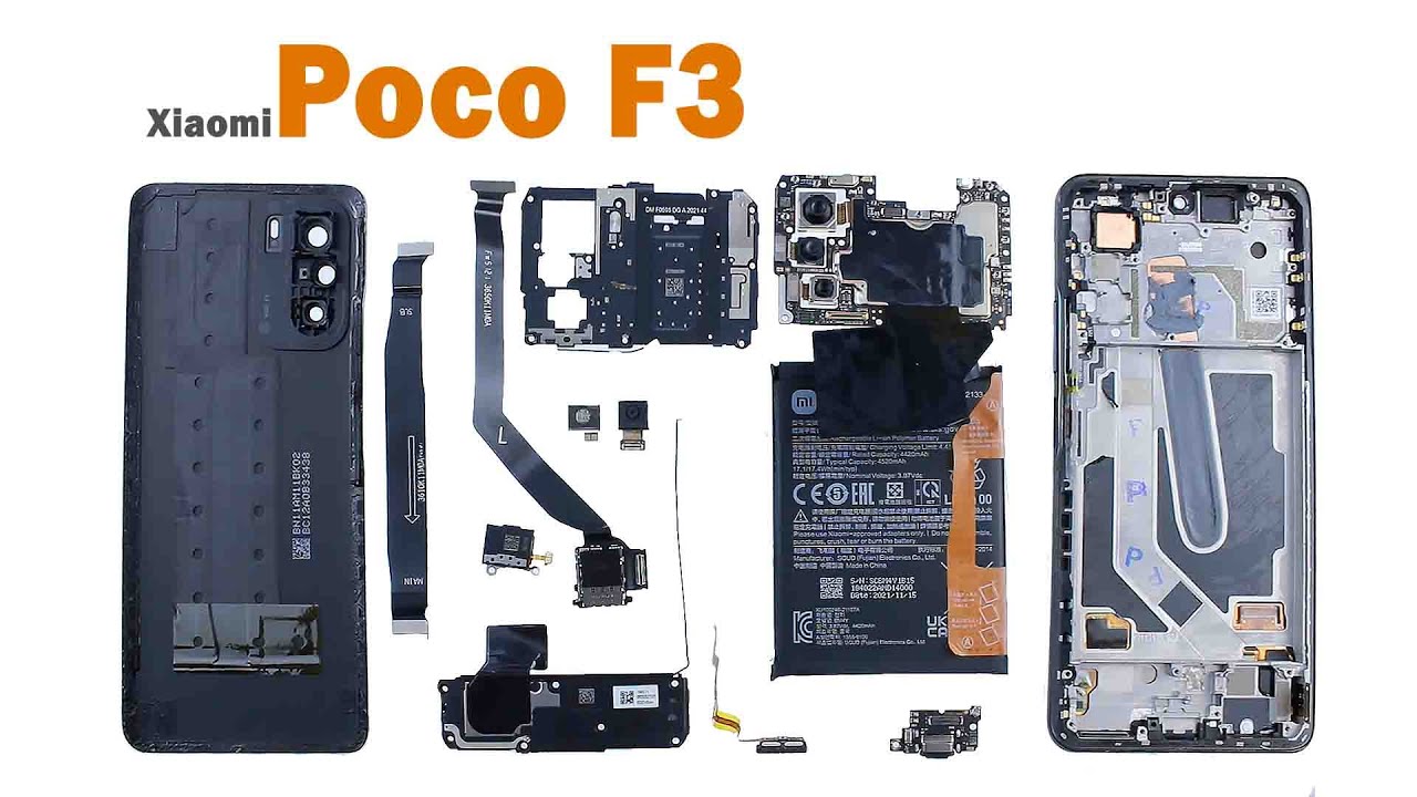 Xiaomi Poco F3 Disassembly (Screen Replacement)