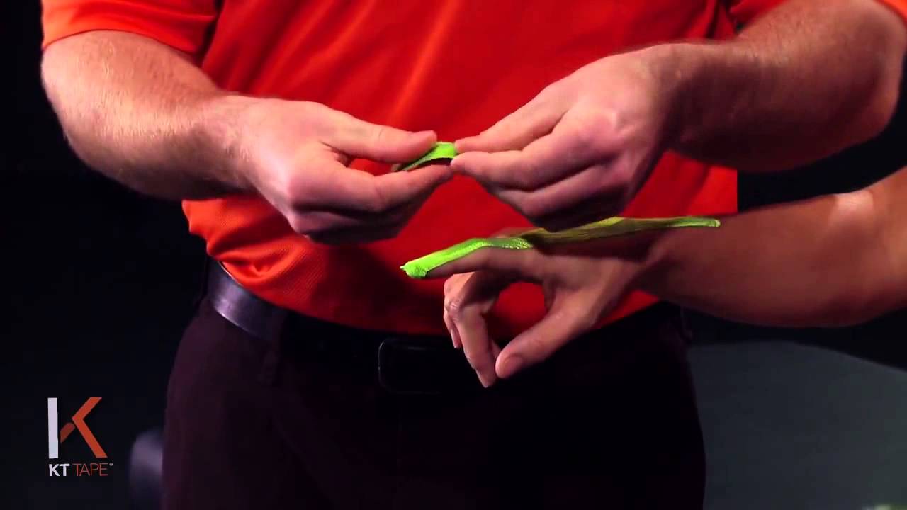 KT Tape  Finger Jam 肌內效貼紮 手指擠壓傷 打籃球 吃蘿蔔 手指貼紮