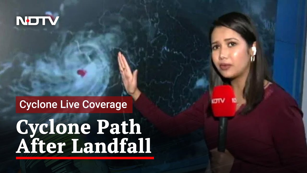 Watch: Satellite Tracker Shows Where Cyclone Biparjoy Is Heading After Landfall