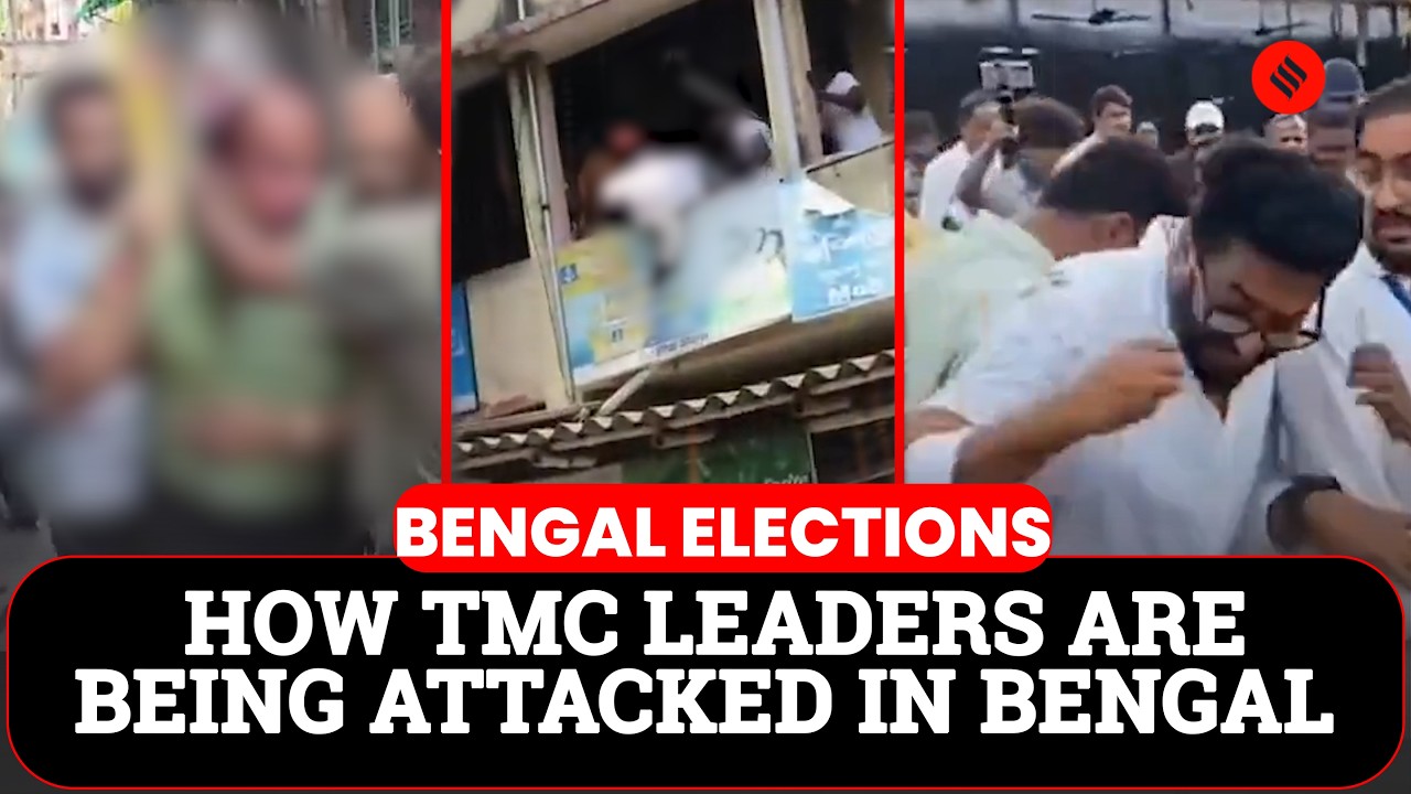 Bengal Elections: Videos Of TMC Leaders Being Attacked Emerge On Social Media