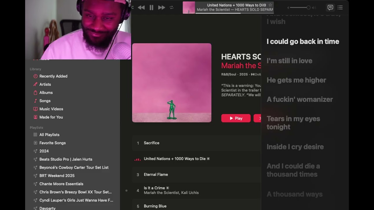 Mariah The Scientist - Hearts Sold Separately  (Full Album Reaction)