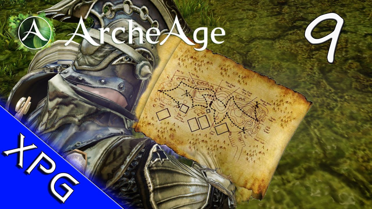 Lets Play... ArcheAge Episode 9 (Following A Treasure Map)
