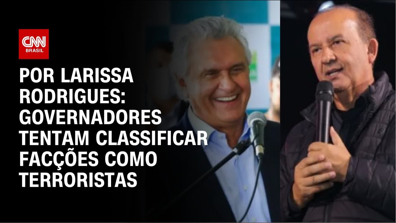 Governadores de direita assinam pacto pela seguran&ccedil;a p&uacute;blica | CNN 360&ordm;