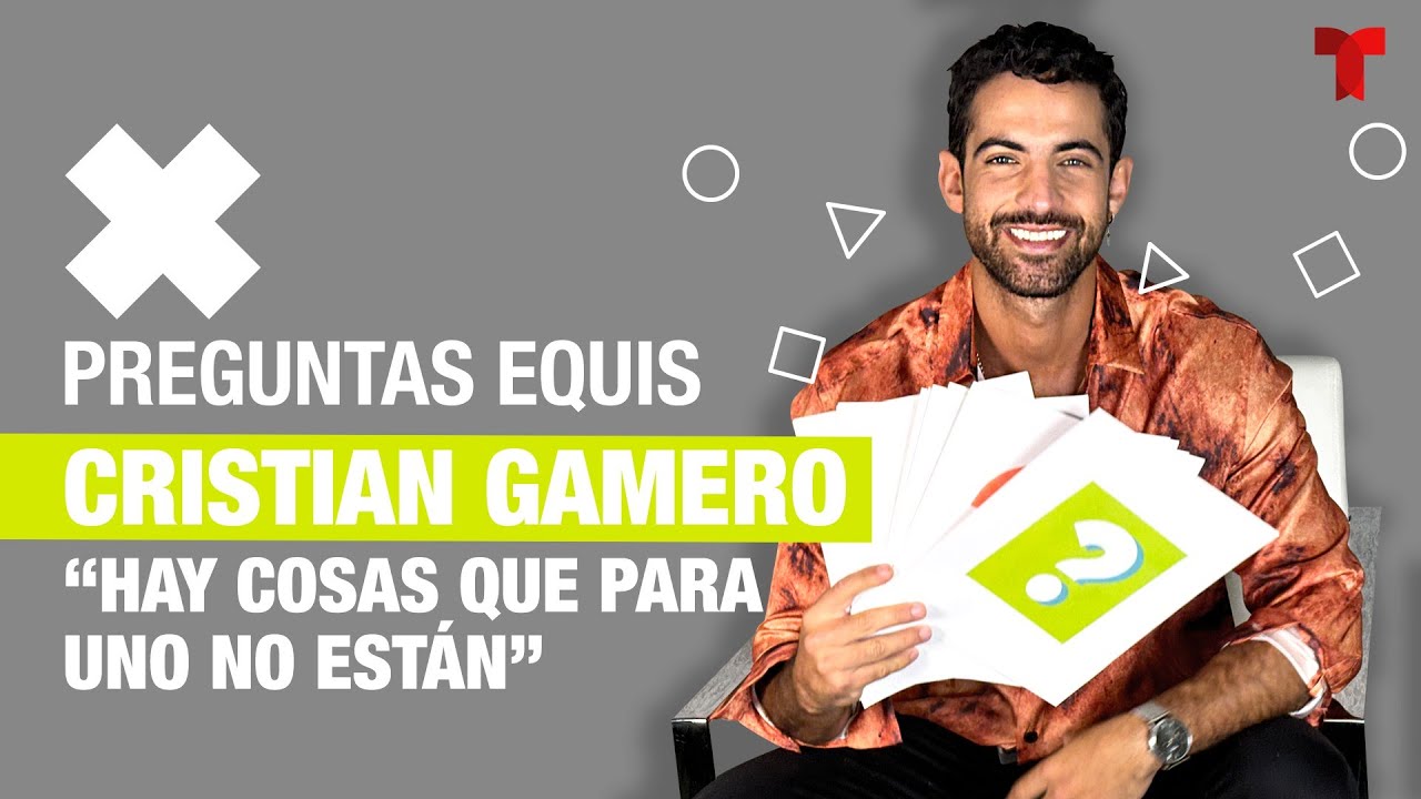 ¿Qué le impide a Cristian Gamero ser cantante? | Telemundo Entretenimiento