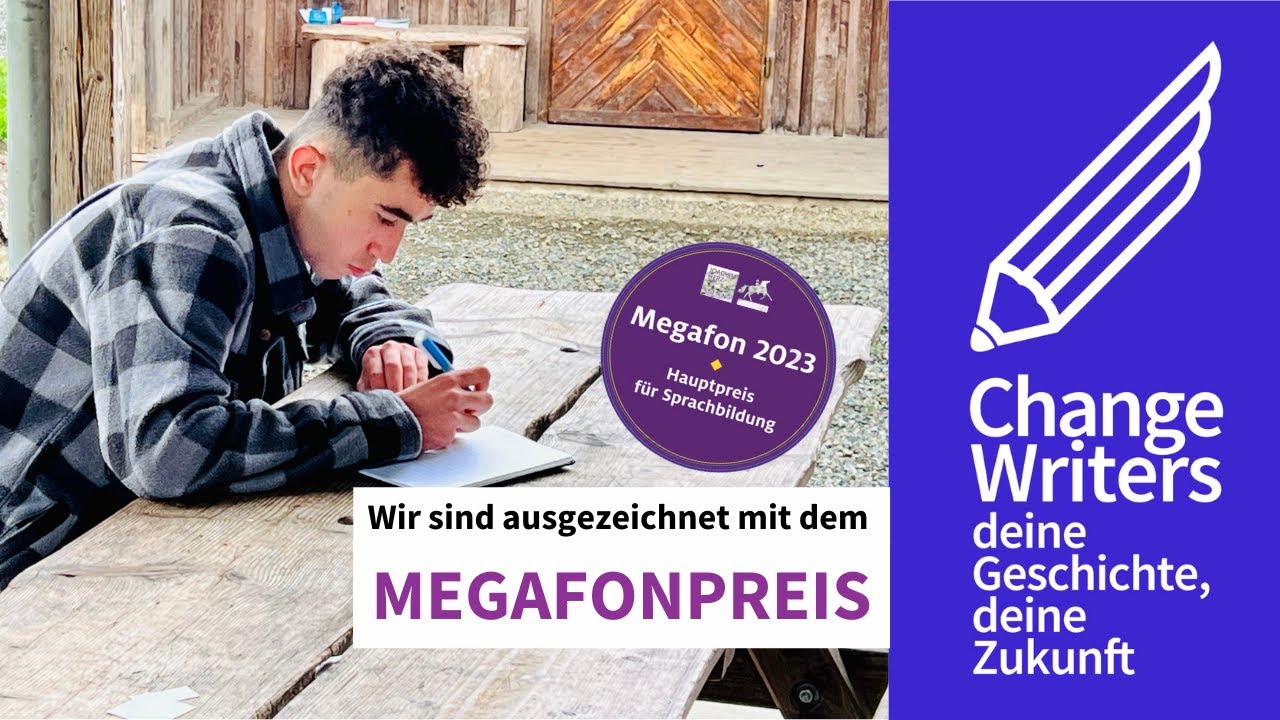 ChangeWriters_Sommercamp_Hauptpreisträger Megafonpreis 2023