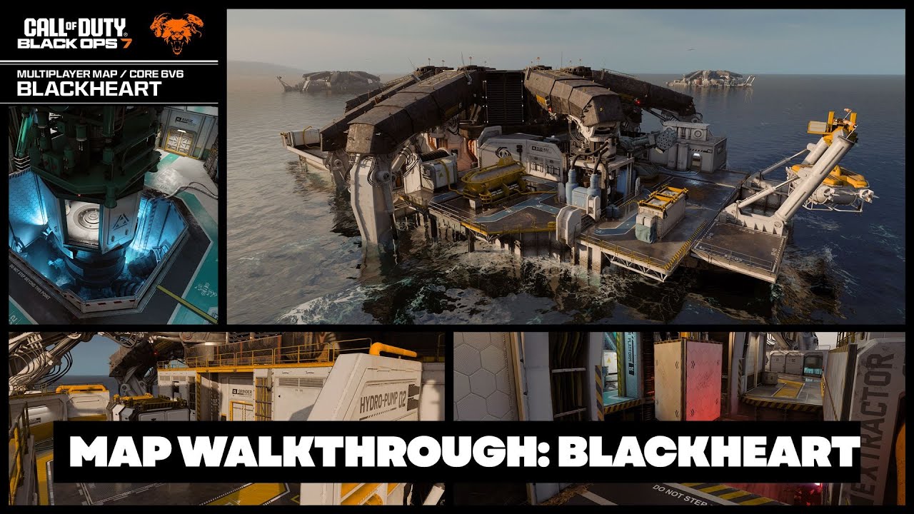 Blackheart Map Walkthrough - Call of Duty: Black Ops 7 #callofduty