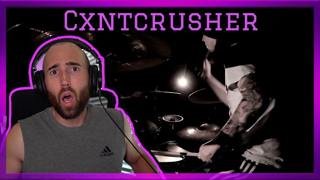 [RAPPER REACTION] INFANT ANNIHILATOR - CXNTCRUSHER DRUM PLAYTHROUGH